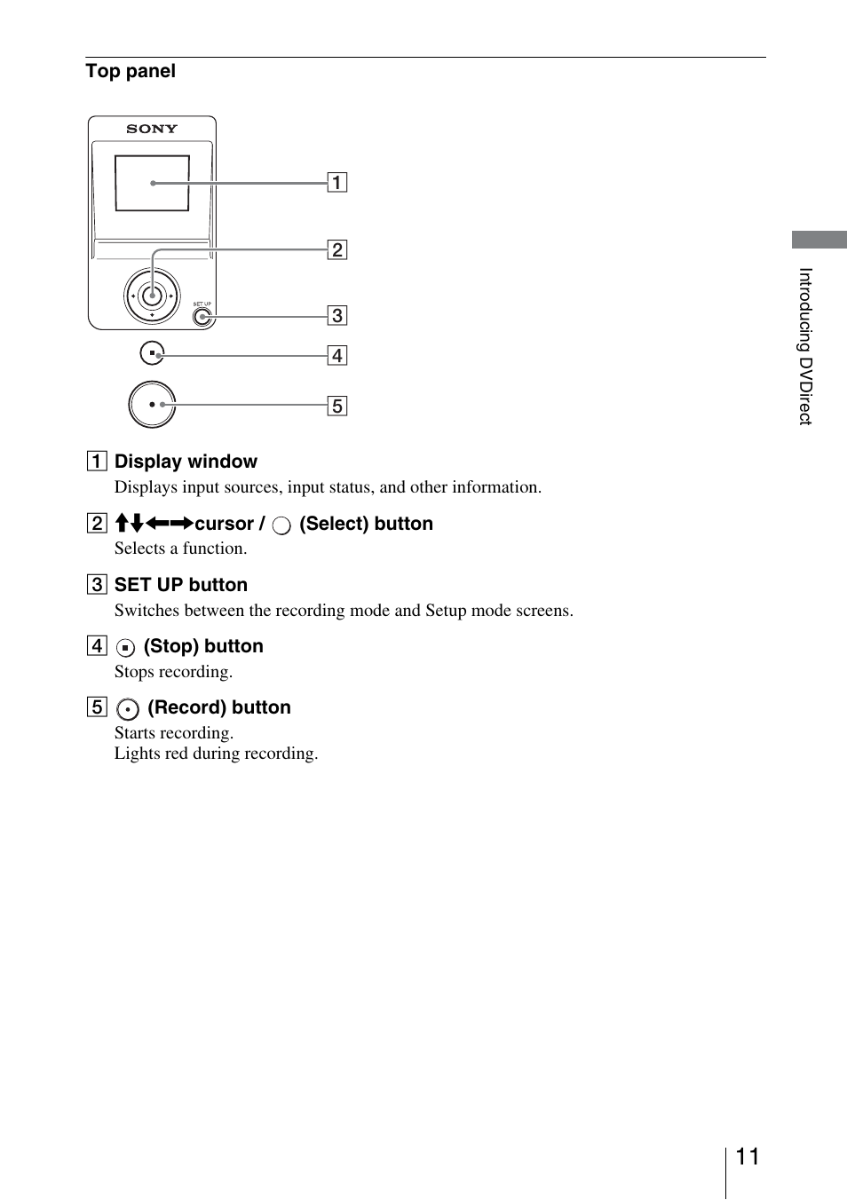 Sony VRD-VC30 User Manual | Page 11 / 64