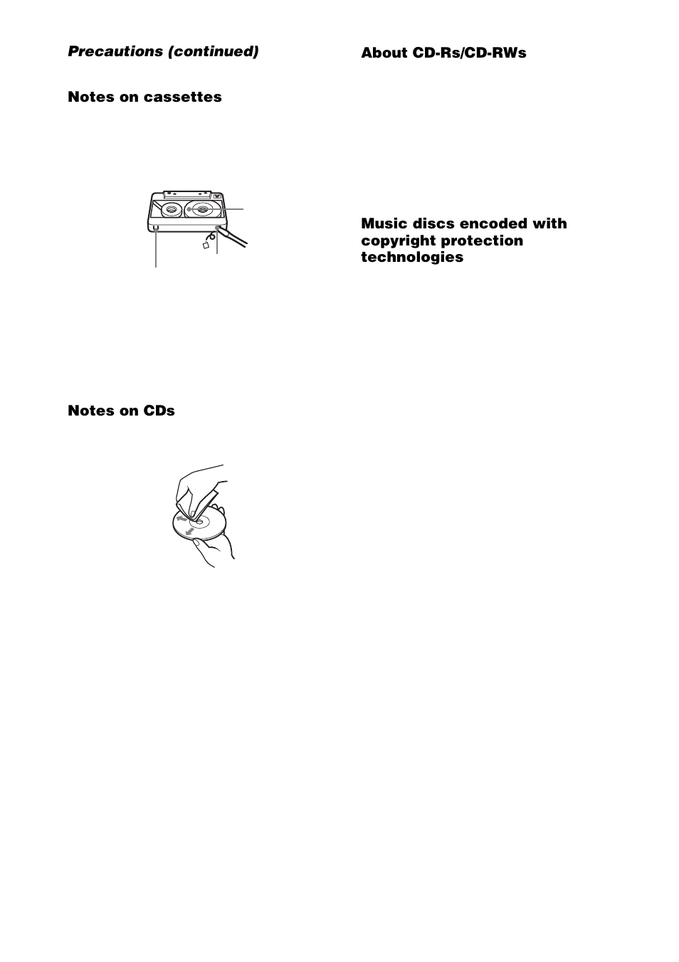 Sony CFD-E90L User Manual | Page 28 / 68