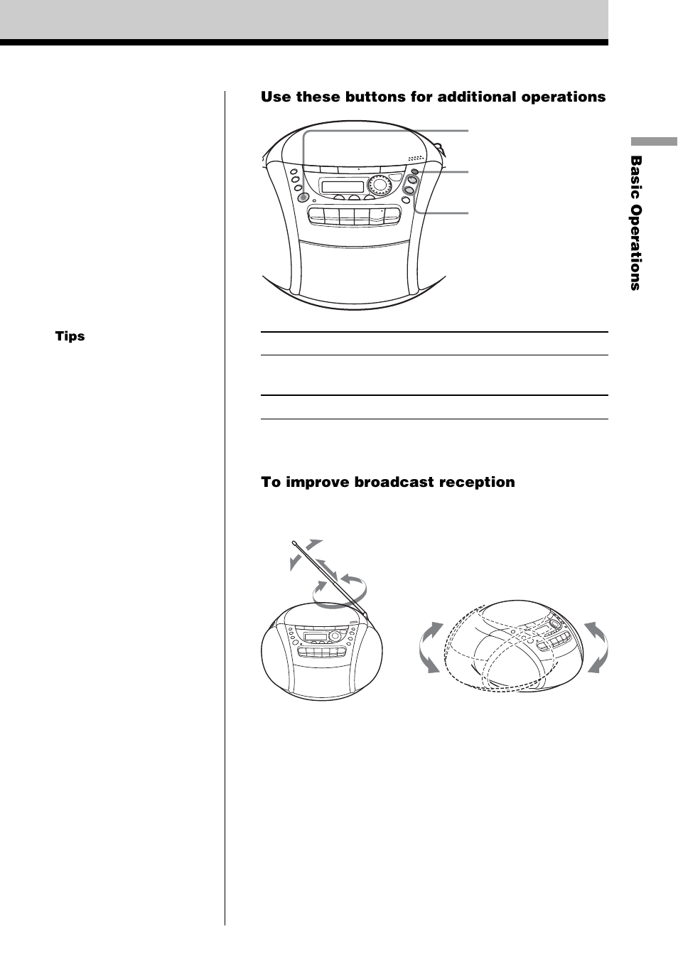 Sony CFD-E90L User Manual | Page 7 / 68