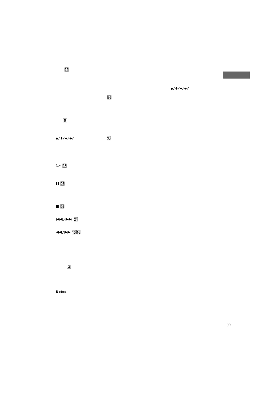 Notes | Sony RM-LG112 User Manual | Page 7 / 16