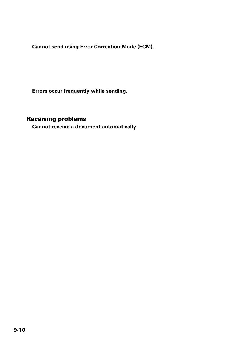 Sony FAX-B140 User Manual | Page 100 / 119