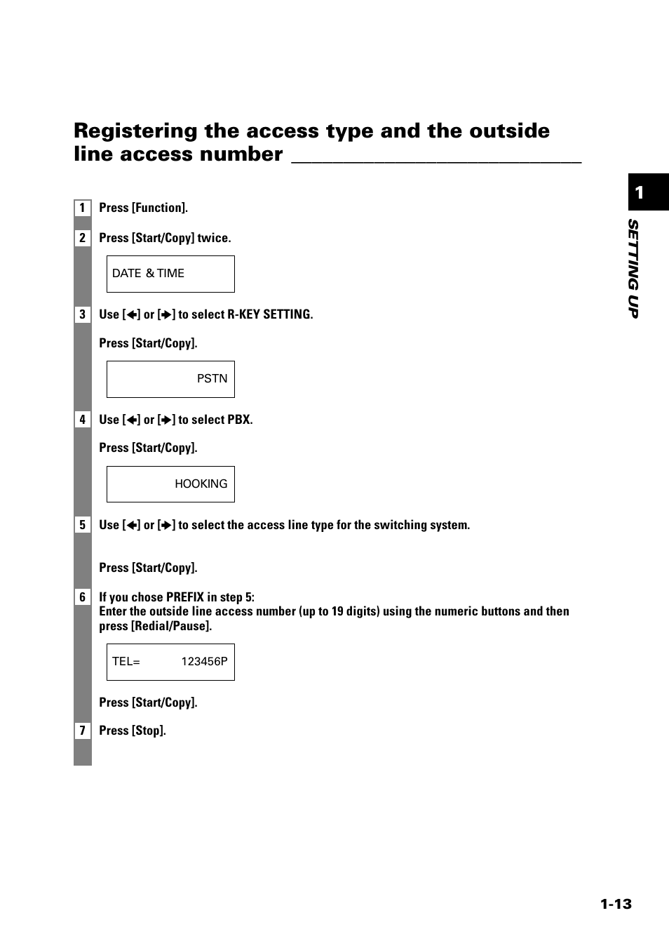 Sony FAX-B140 User Manual | Page 21 / 119