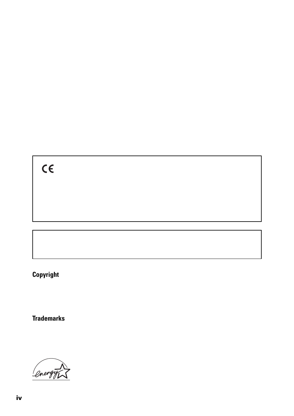 Copyright, Trademarks | Sony FAX-B140 User Manual | Page 4 / 119