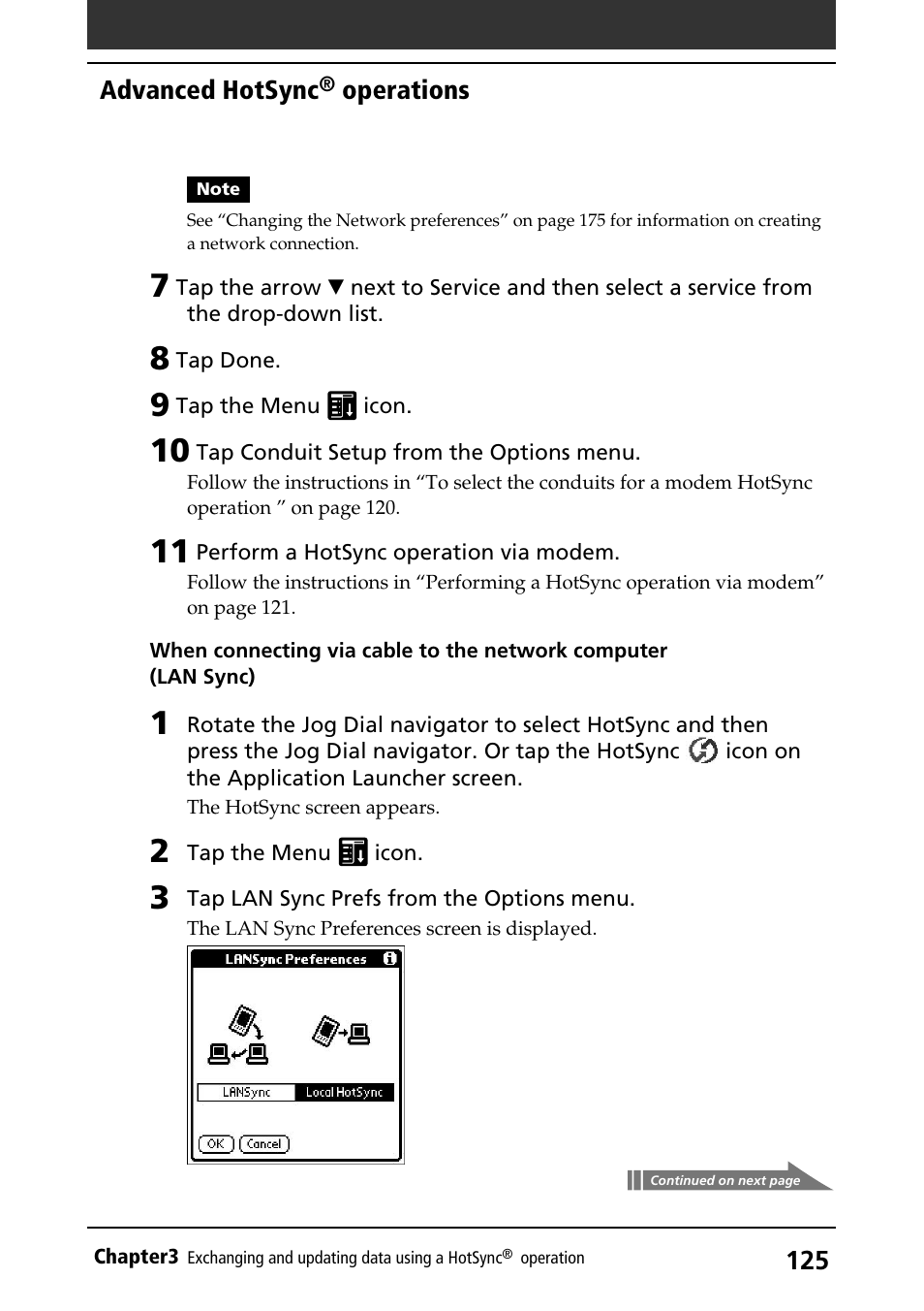 Sony PEG-S360 User Manual | Page 125 / 220