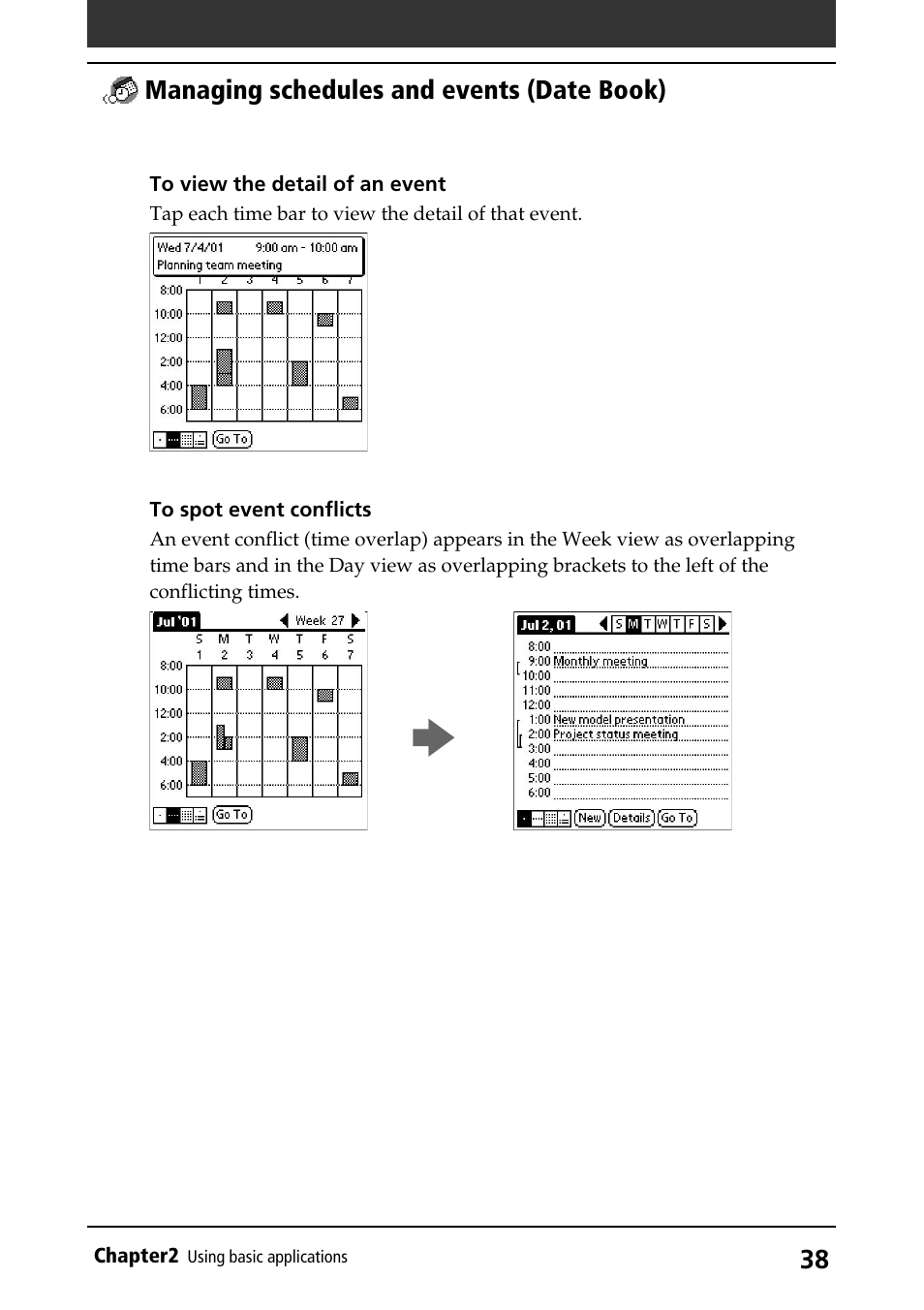 Sony PEG-S360 User Manual | Page 38 / 220