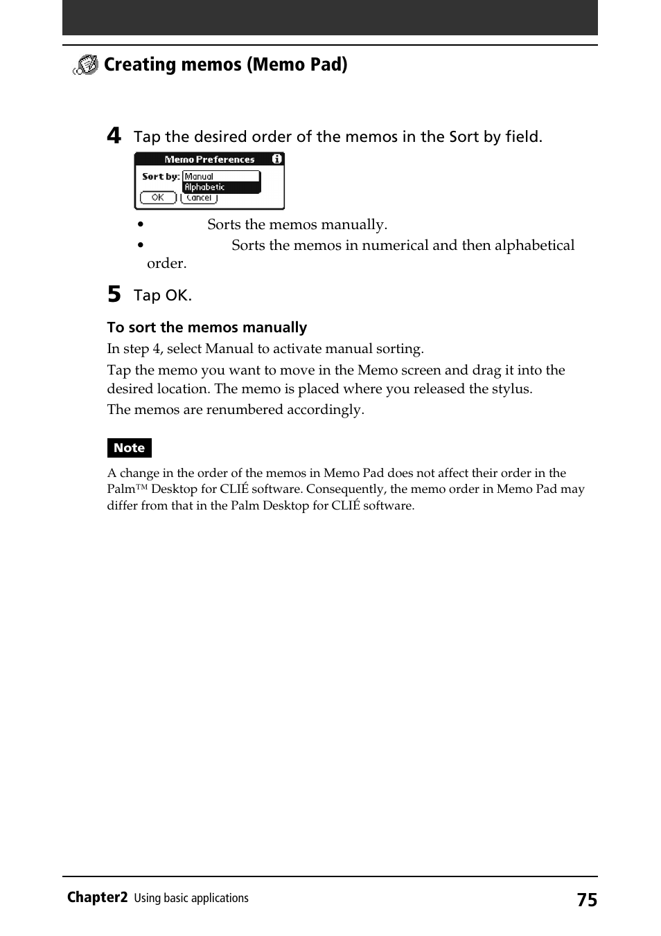 Sony PEG-S360 User Manual | Page 75 / 220