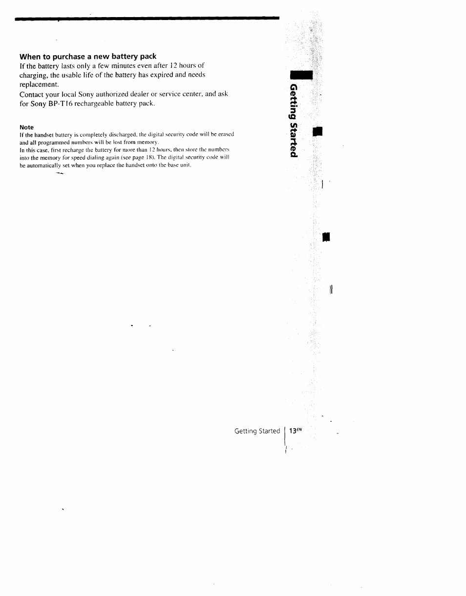 Sony SPP-AQ500 User Manual | Page 13 / 84