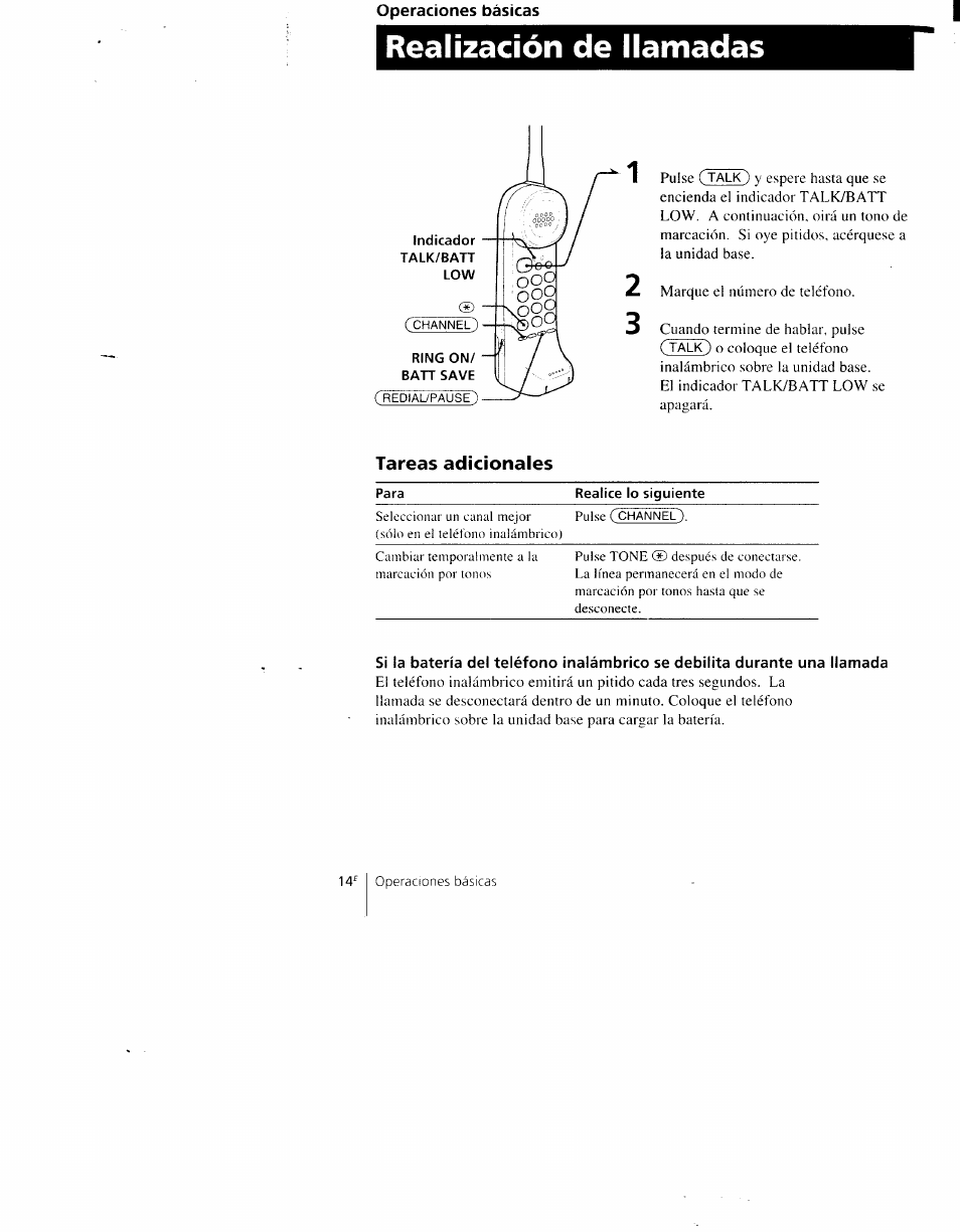 Realización de llamadas | Sony SPP-AQ500 User Manual | Page 55 / 84