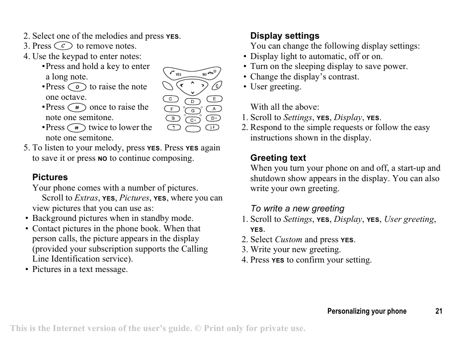 Sony T200c User Manual | Page 21 / 64