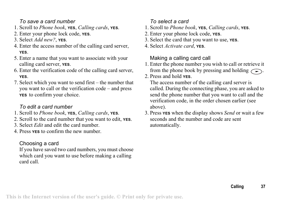 Sony T200c User Manual | Page 37 / 64