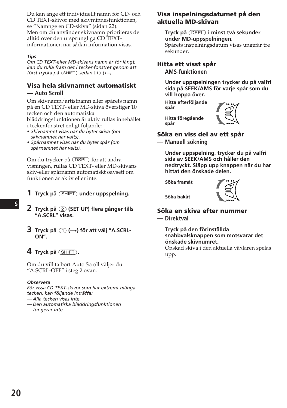 Sony CDX-C580R User Manual | Page 110 / 124