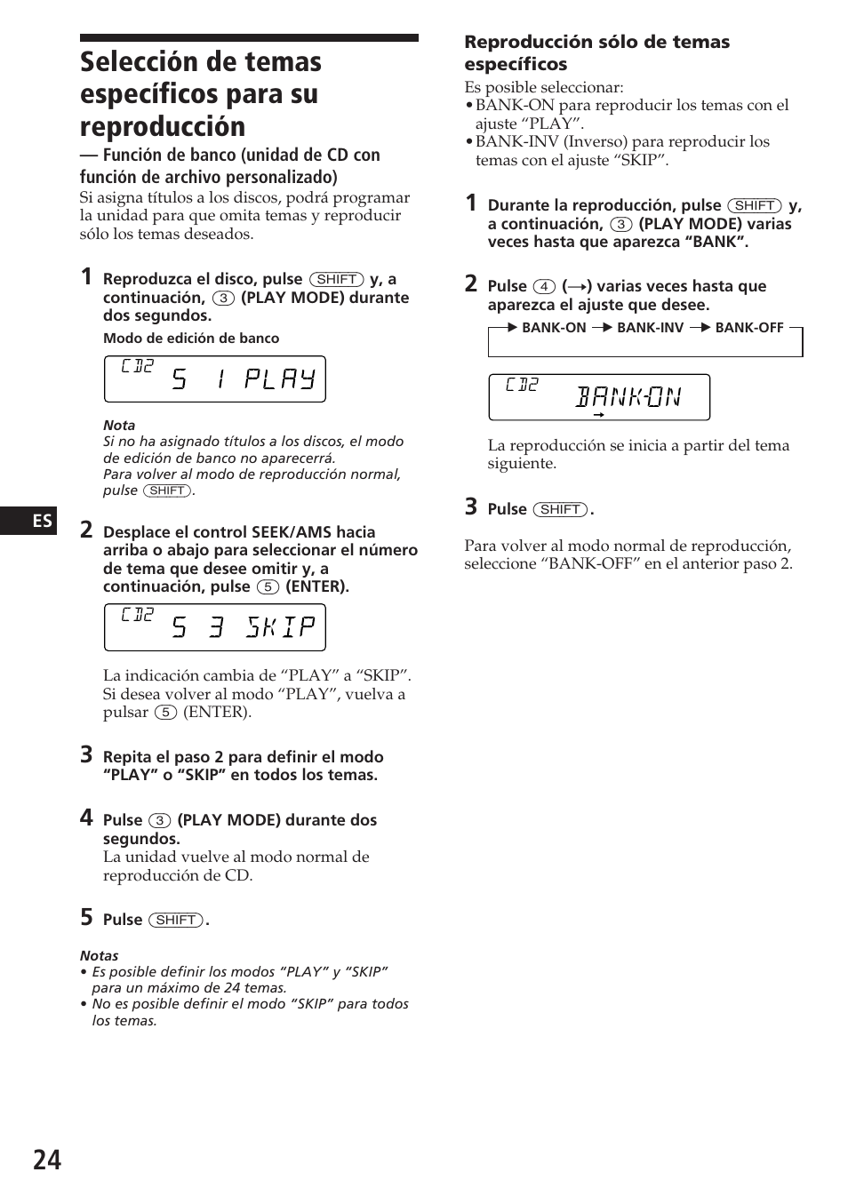 Bankon | Sony CDX-C580R User Manual | Page 54 / 124