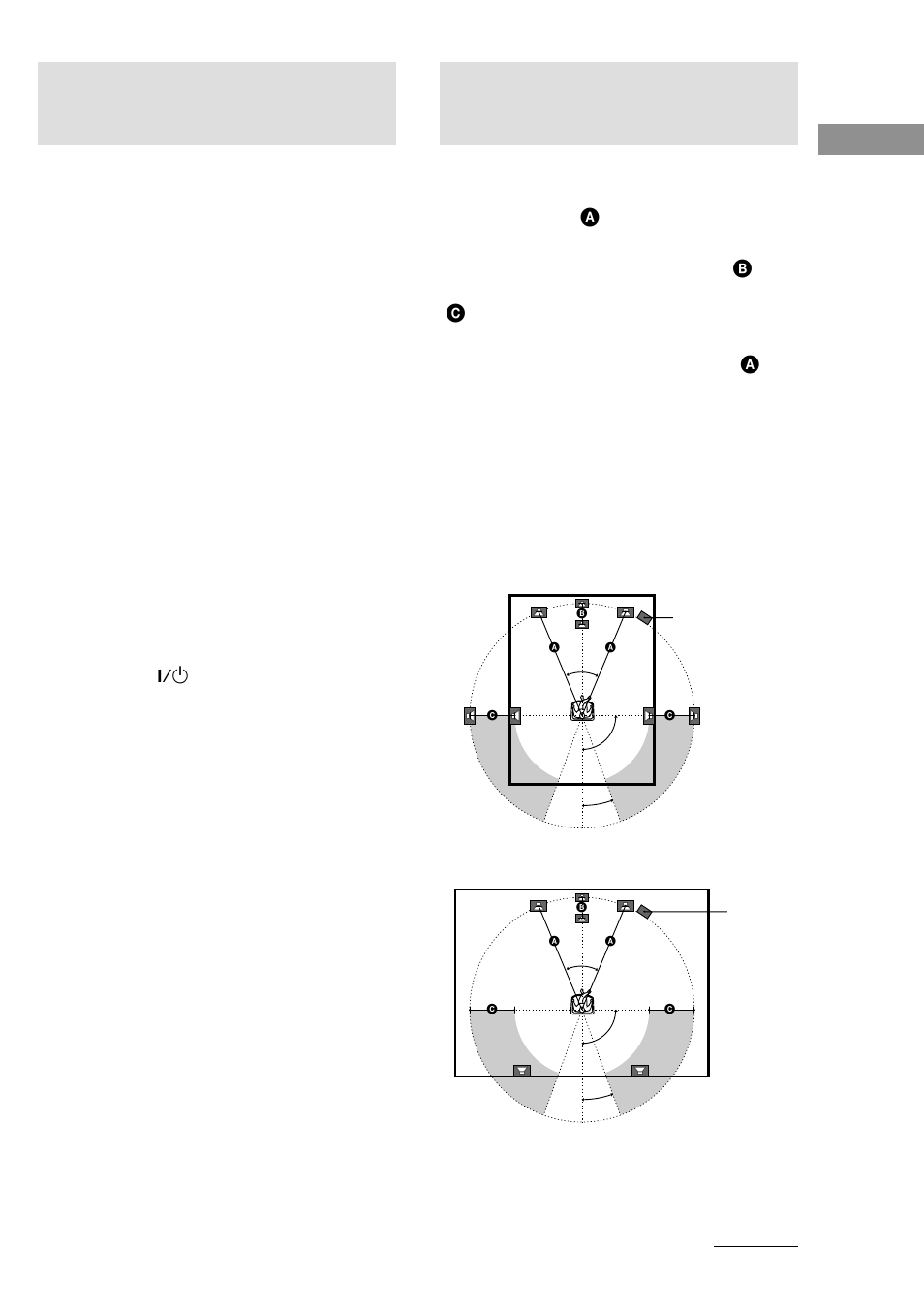 Performing initial setup operations, Multi channel surround setup | Sony HT-SL7 User Manual | Page 13 / 108