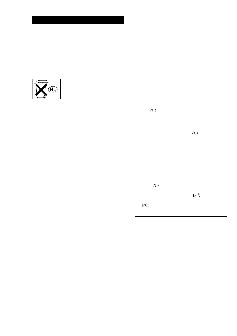 Warning | Sony HT-SL7 User Manual | Page 2 / 108