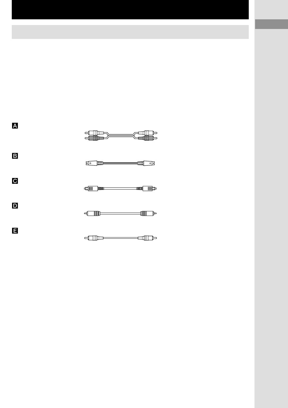 Raccordement des appareils, Cordons nécessaires, Avant de commencer | Sony HT-SL7 User Manual | Page 41 / 108