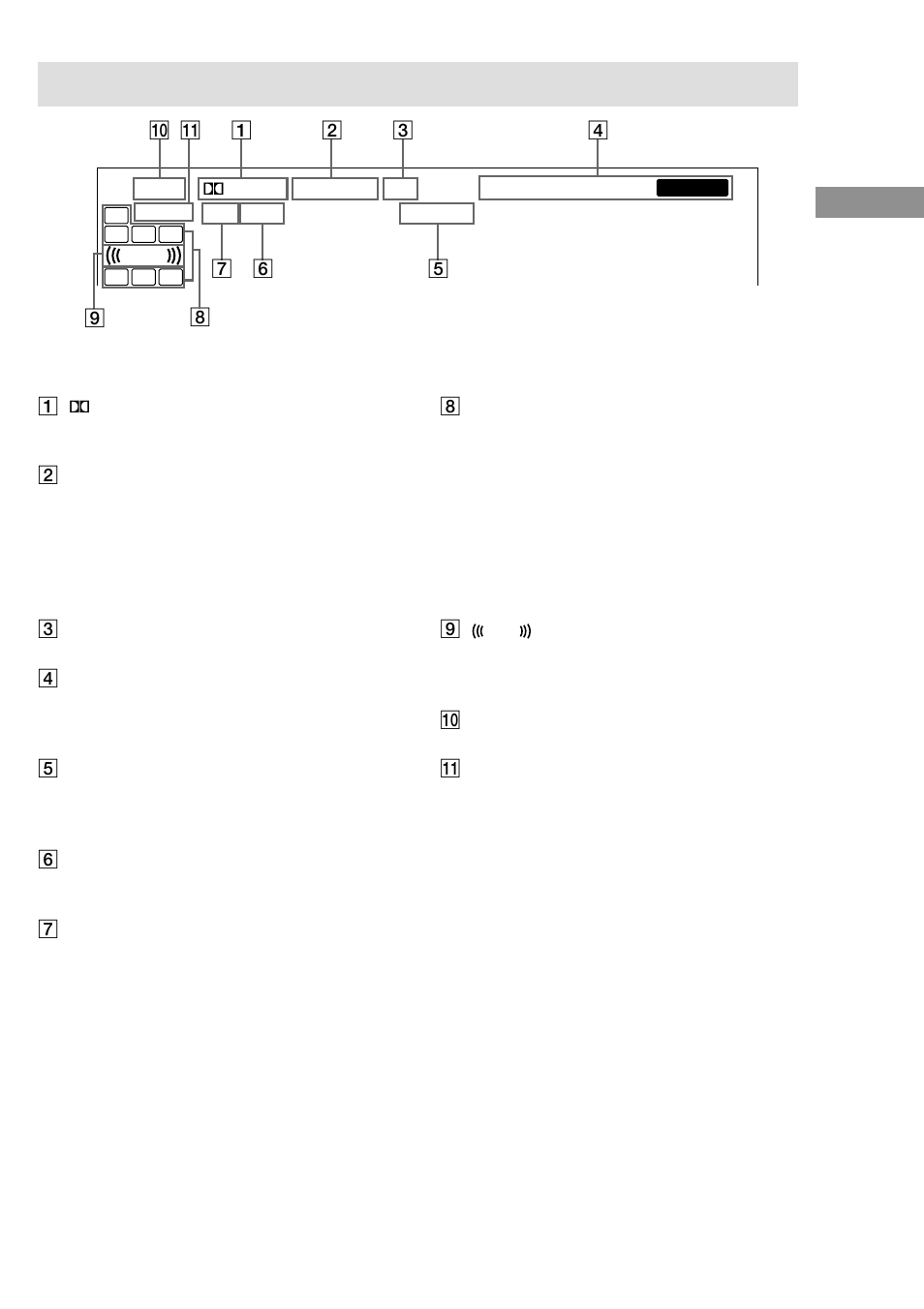 Signification des indications surround multicanal | Sony HT-SL7 User Manual | Page 57 / 108