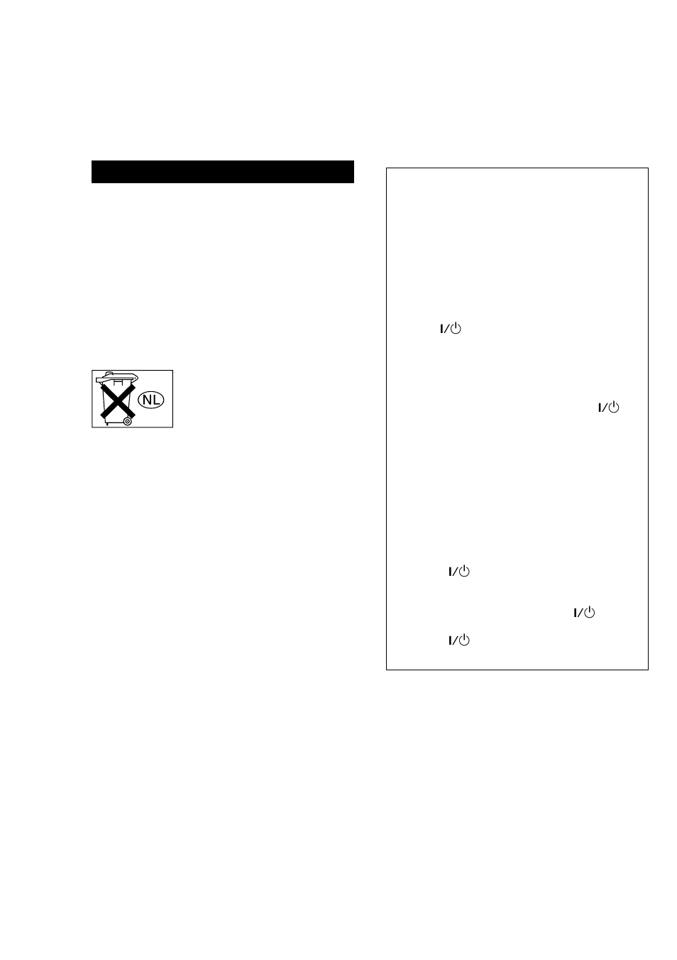 Advertencia | Sony HT-SL7 User Manual | Page 74 / 108