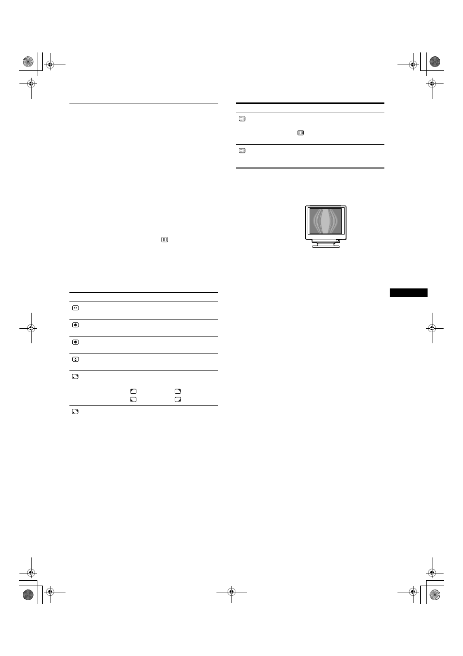 Adjusting the quality of the picture (screen) | Sony GDM-F400 User Manual | Page 13 / 52