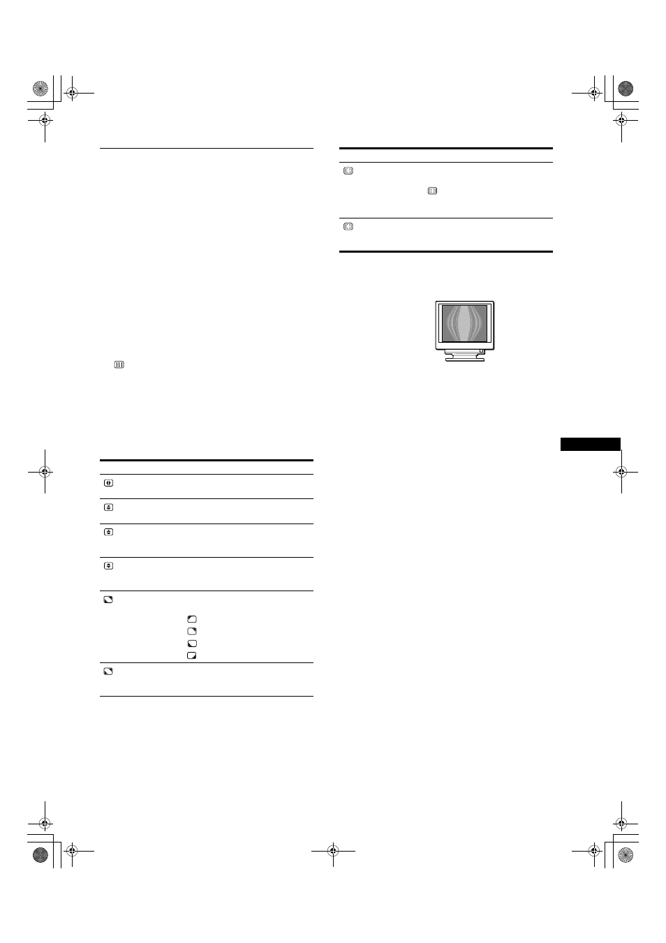 Réglage de la qualité de l’image (ecran) | Sony GDM-F400 User Manual | Page 29 / 52