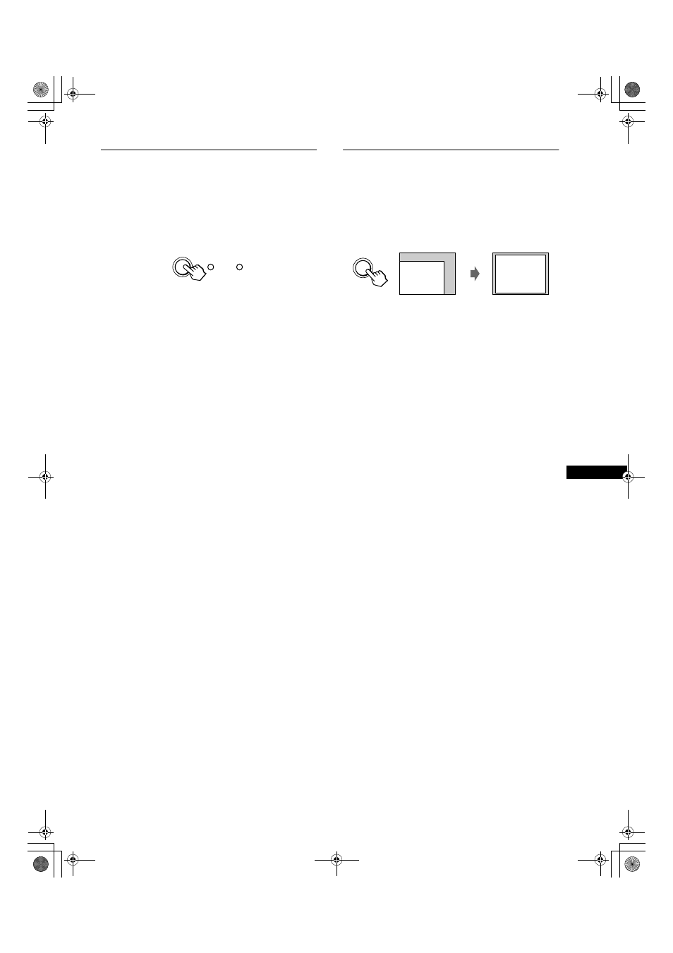Selección de la señal de entrada, Tamaño y centrado automáticos de la imagen | Sony GDM-F400 User Manual | Page 41 / 52