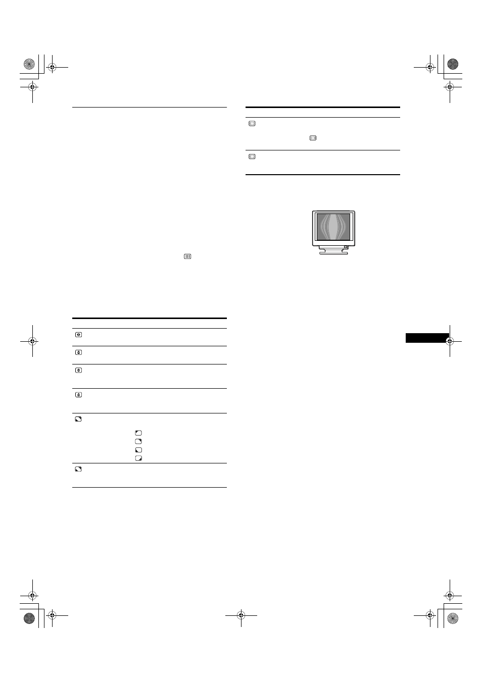 Ajuste de la calidad de la imagen (pantal) | Sony GDM-F400 User Manual | Page 45 / 52