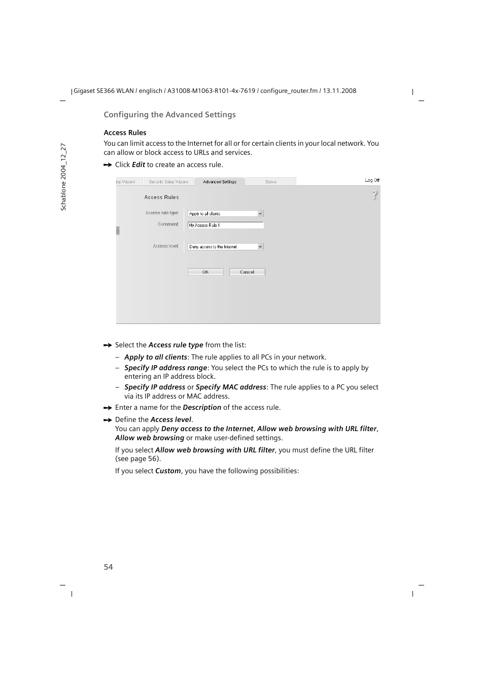 Sony SE366 User Manual | Page 54 / 124