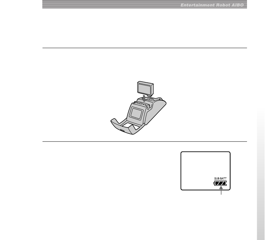 Laden eines ersatzakkus | Sony AIBO ERA-210P1 User Manual | Page 77 / 96