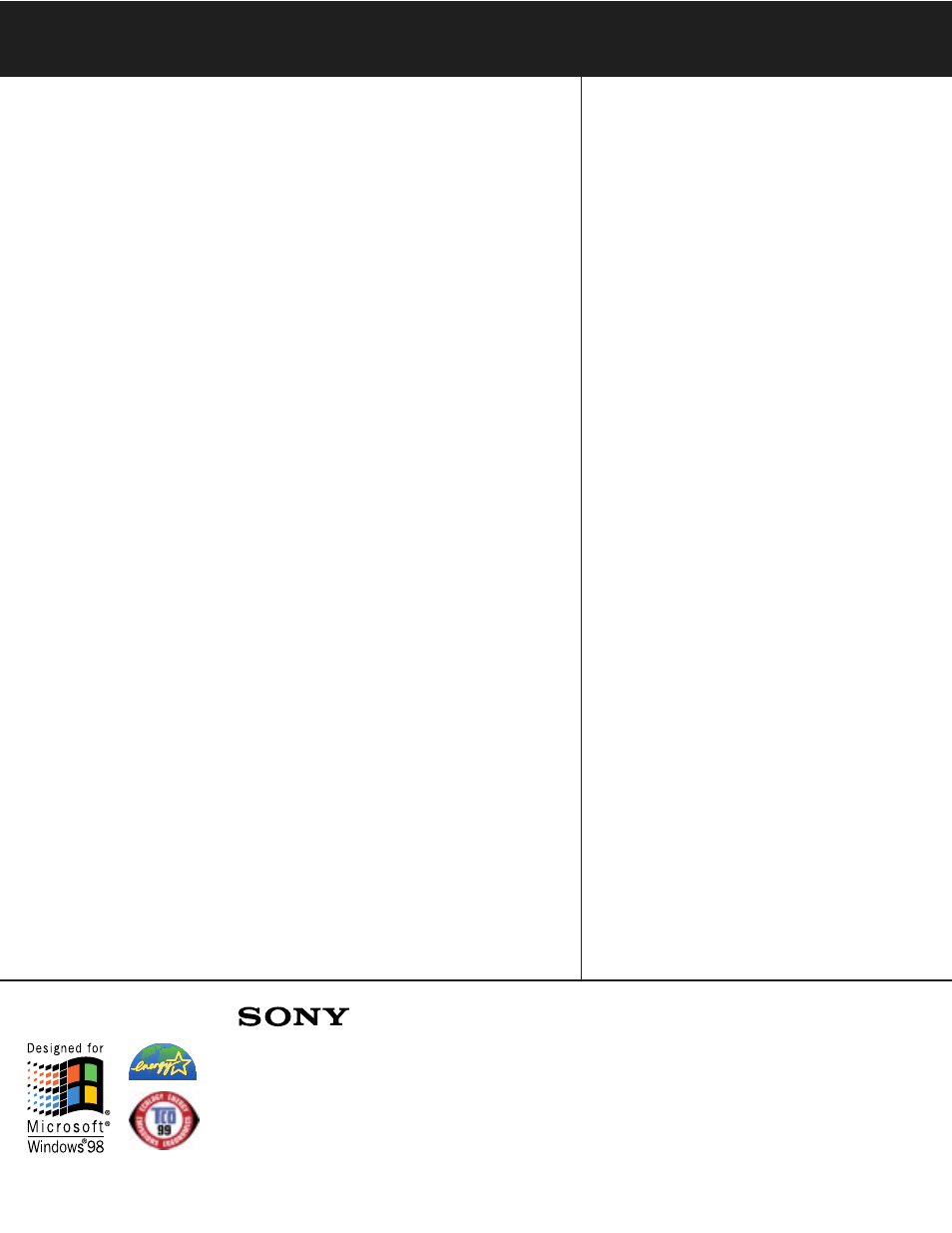 Cpd-g400, Multiscan, Computer display | Sony CPD-G400 User Manual | Page 2 / 2