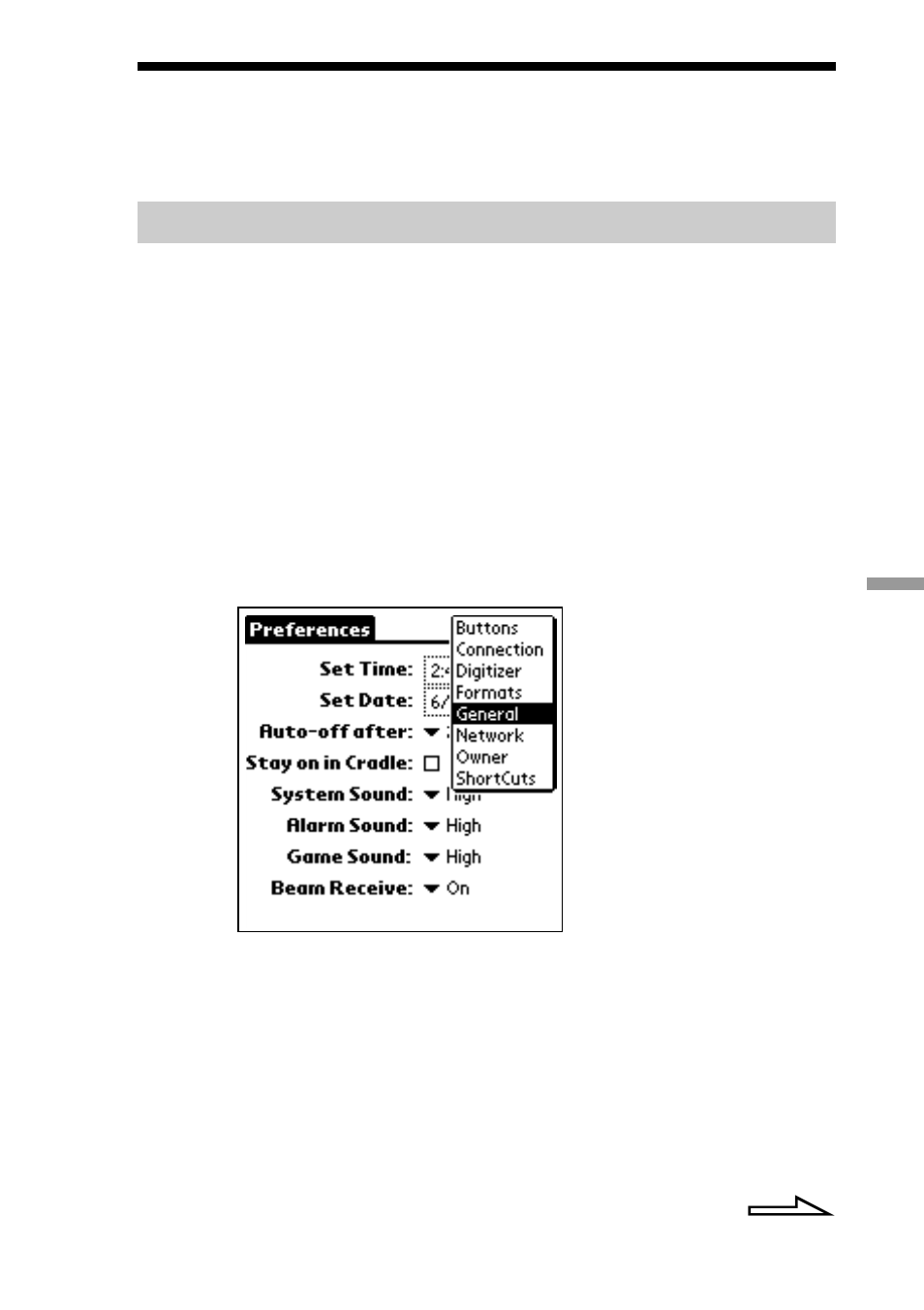Formatting time, date, and numbers, Formatting time, date, and, Numbers | Sony CLIE PEG-S300/E User Manual | Page 233 / 261