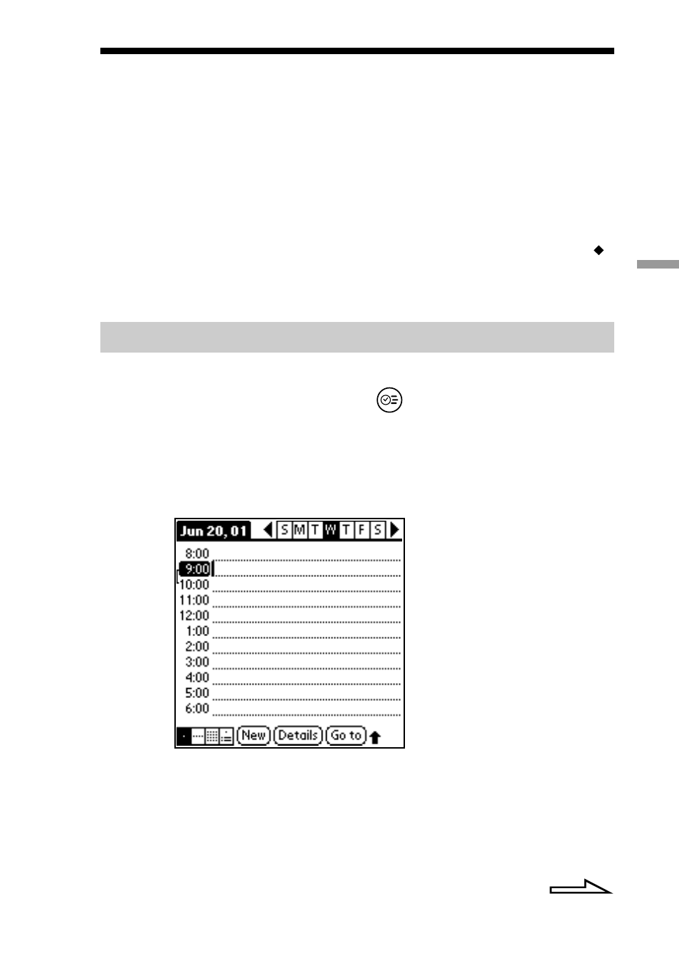 Scheduling events | Sony CLIE PEG-S300/E User Manual | Page 52 / 261