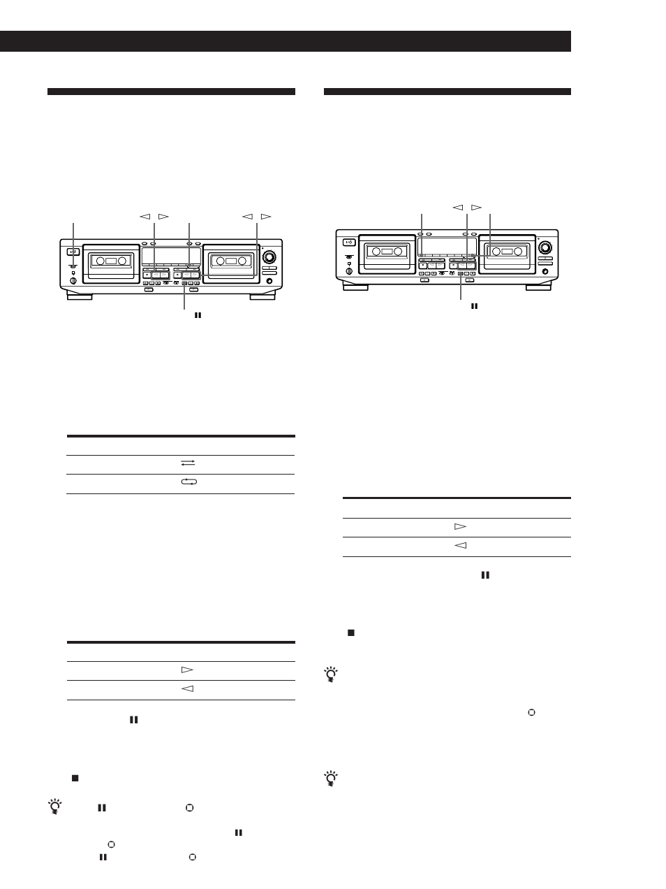 Recording your own program (rms dubbing), 15 advanced recording operations | Sony TC-WE825S User Manual | Page 15 / 24