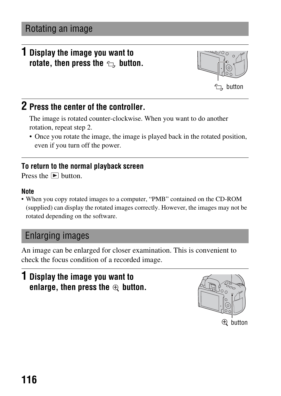 N (116), Tton (116) | Sony alpha DSLR-A500 User Manual | Page 116 / 178