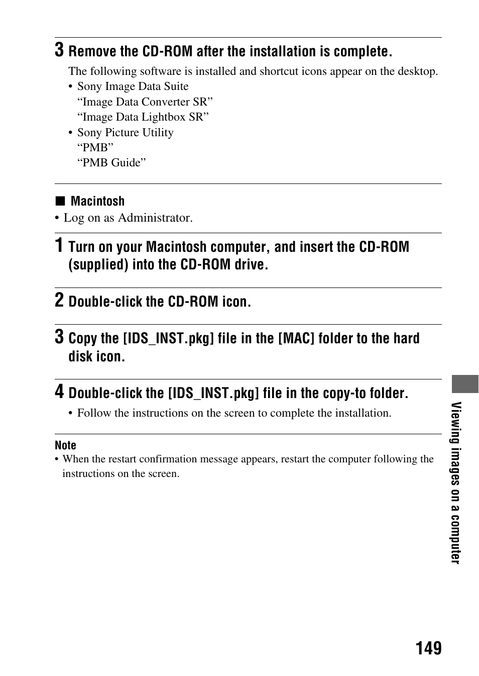 Sony alpha DSLR-A500 User Manual | Page 149 / 178