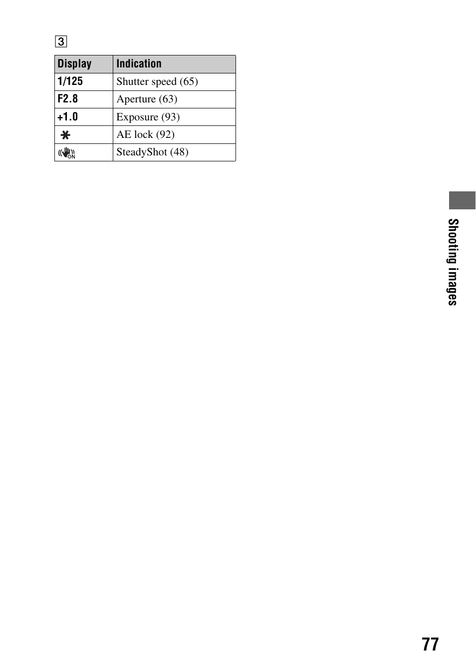 Sony alpha DSLR-A500 User Manual | Page 77 / 178