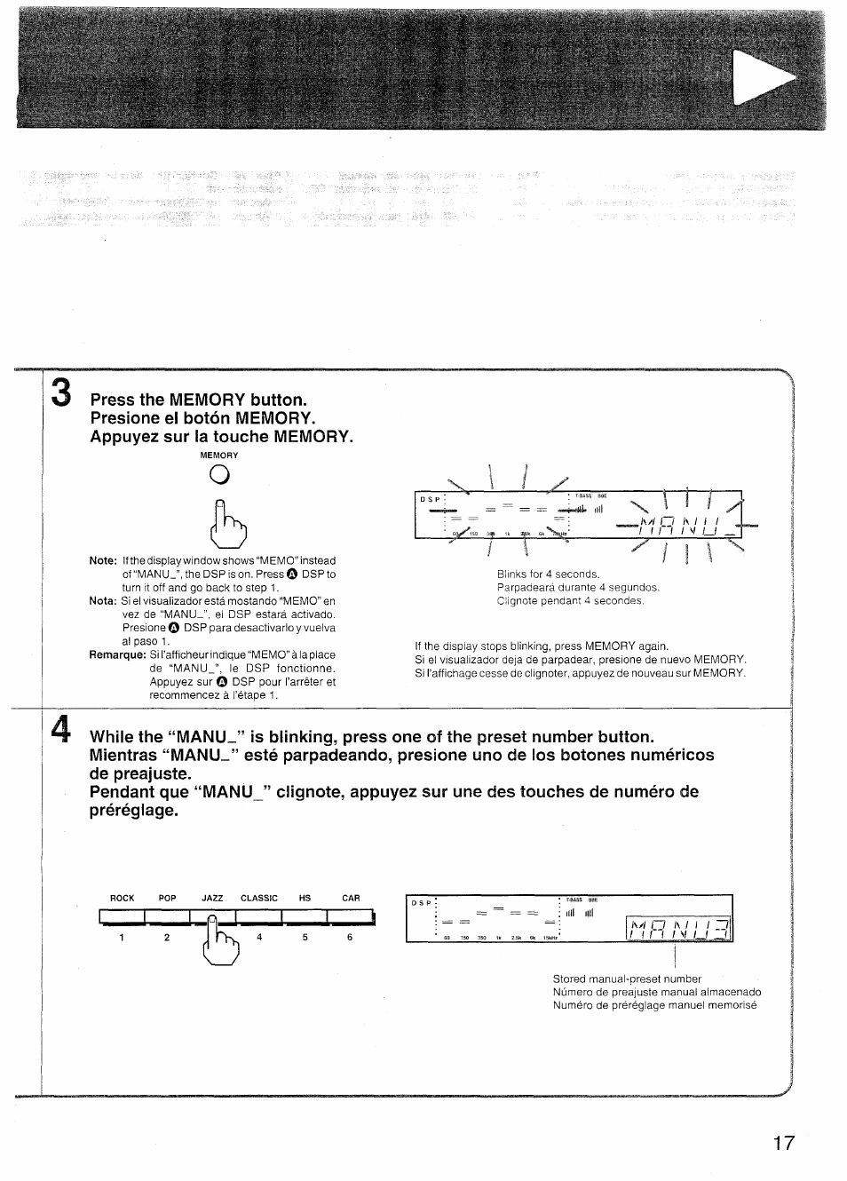 J fk, 1 ^ lbk | Sony SX-N737 User Manual | Page 17 / 72