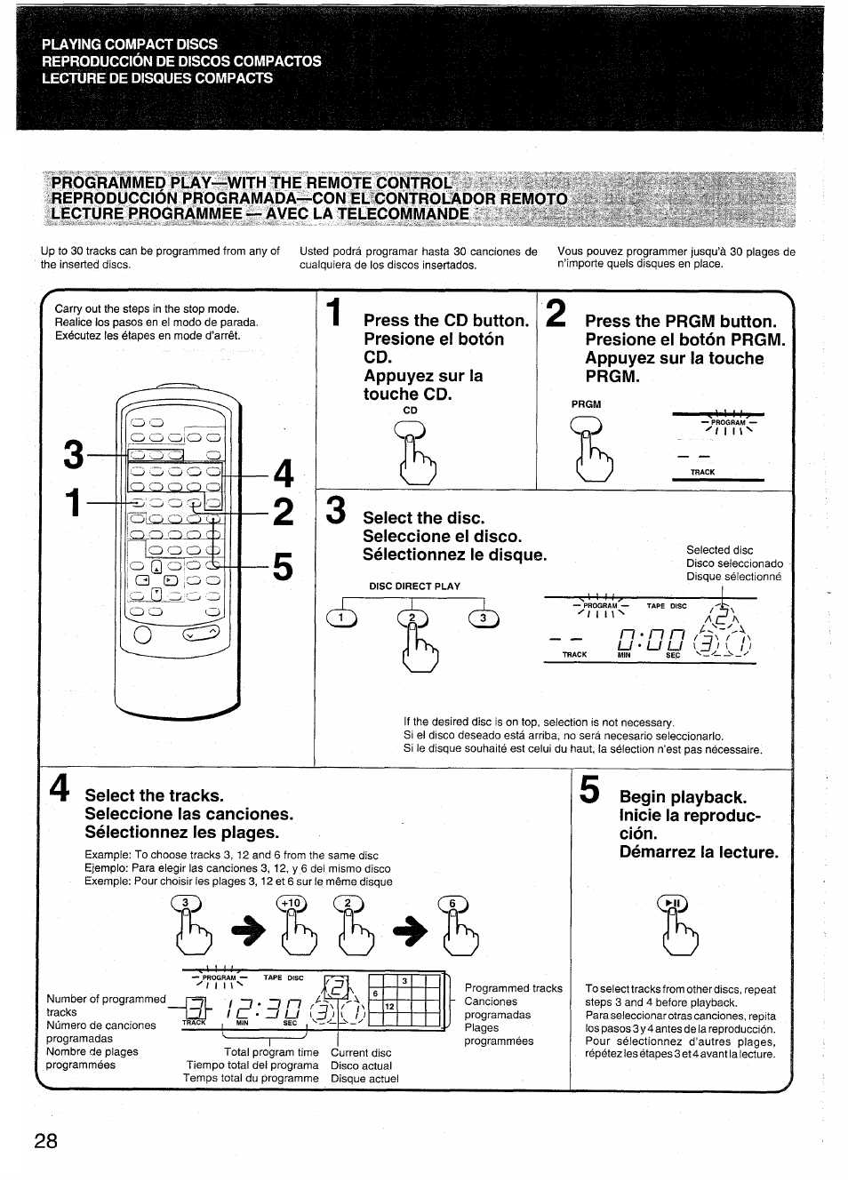 U • u u | Sony SX-N737 User Manual | Page 28 / 72