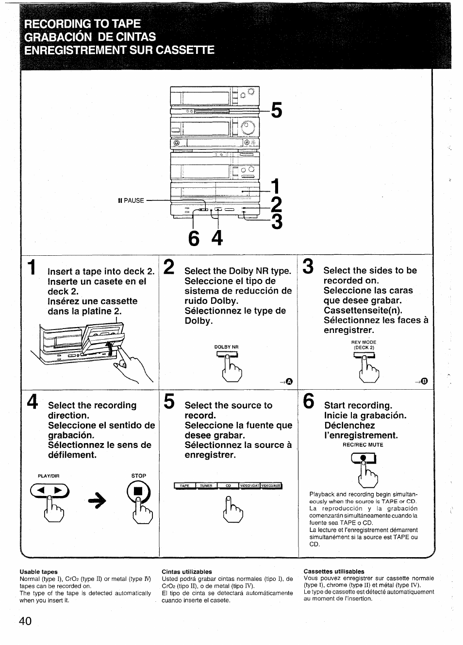 Sony SX-N737 User Manual | Page 40 / 72