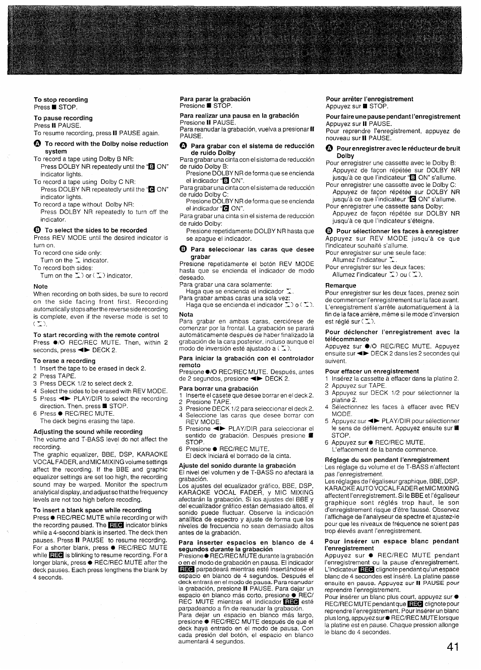 Sony SX-N737 User Manual | Page 41 / 72