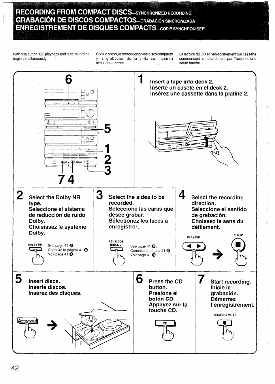 Sony SX-N737 User Manual | Page 42 / 72