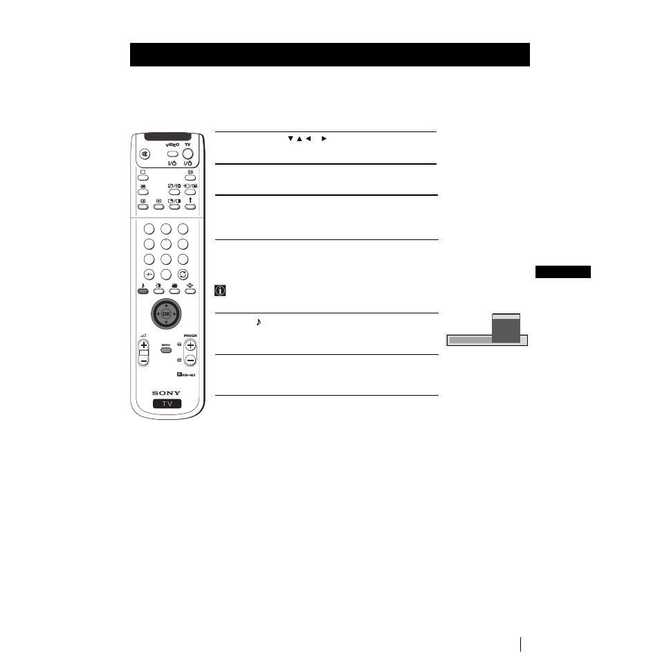 Changing sound mode quickly, 13 gb menu system | Sony Grand Wega KF-50SX100K User Manual | Page 12 / 193