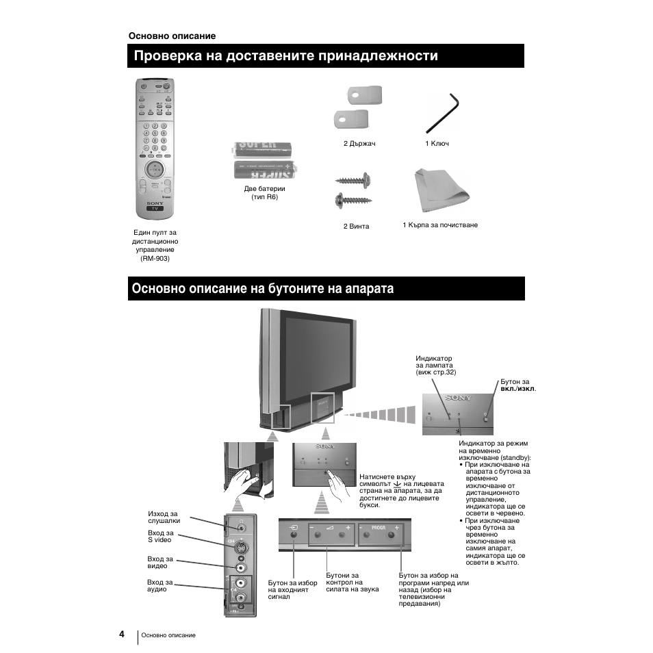 Sony Grand Wega KF-50SX100K User Manual | Page 163 / 193