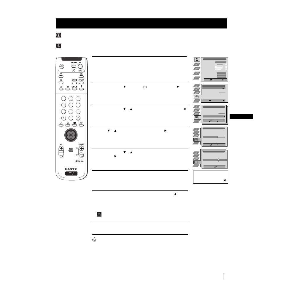 Inputting your personal id, 19 gb, Menu system | Sony Grand Wega KF-50SX100K User Manual | Page 18 / 193