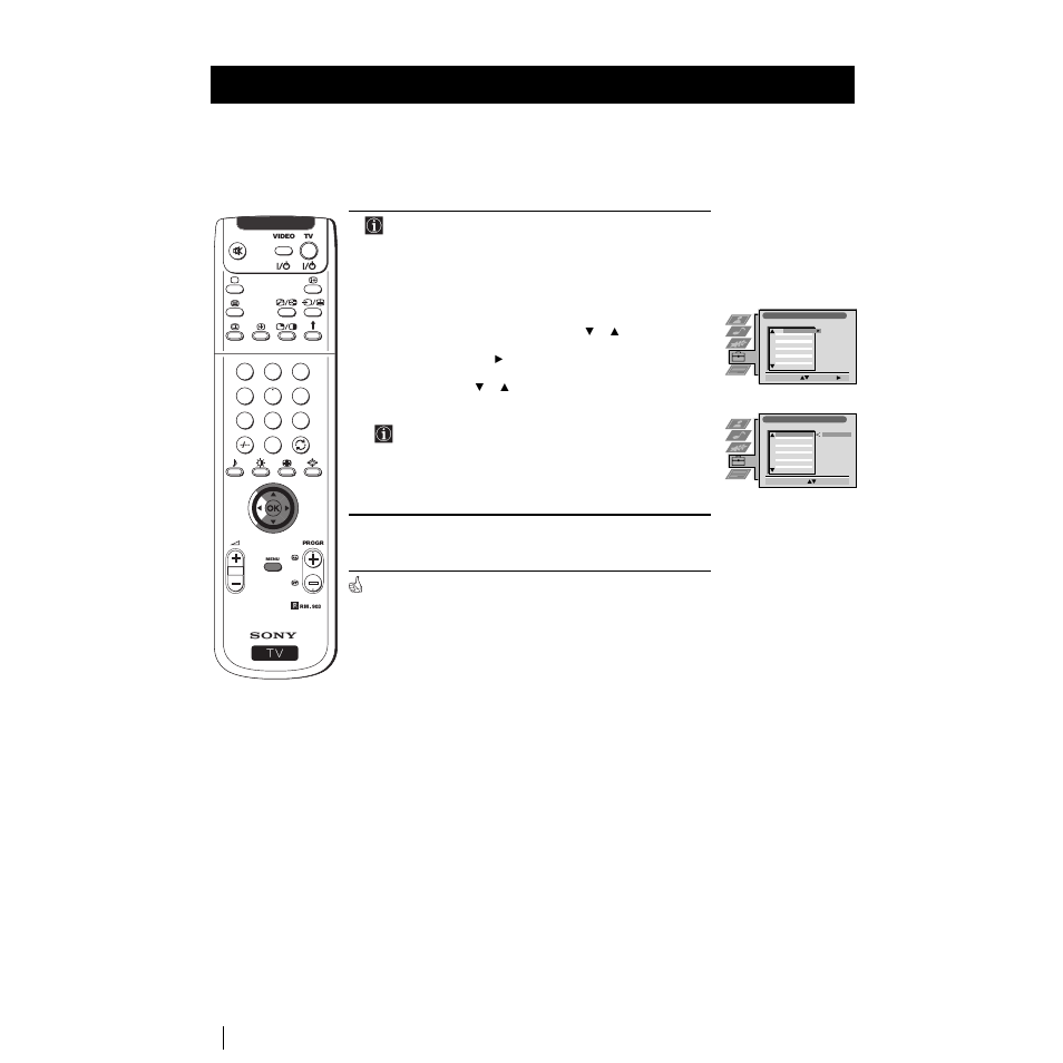 8first time operation | Sony Grand Wega KF-50SX100K User Manual | Page 7 / 193