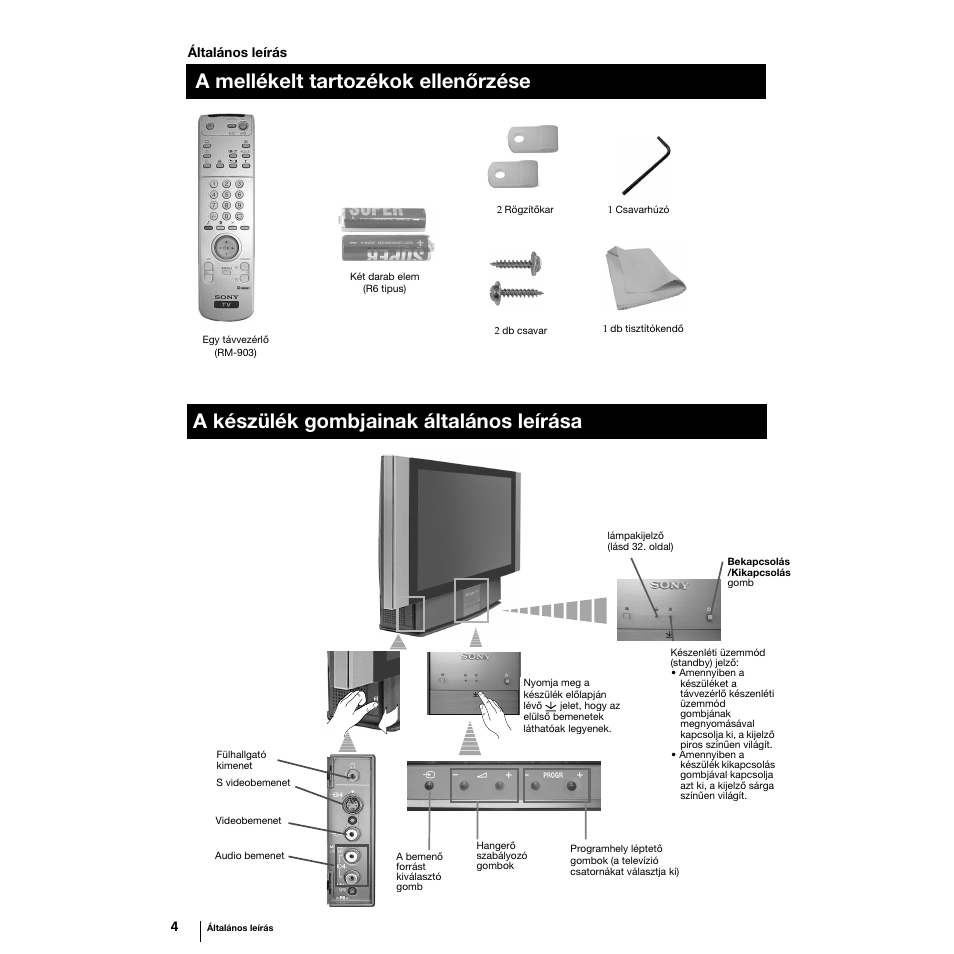 Sony Grand Wega KF-50SX100K User Manual | Page 99 / 193