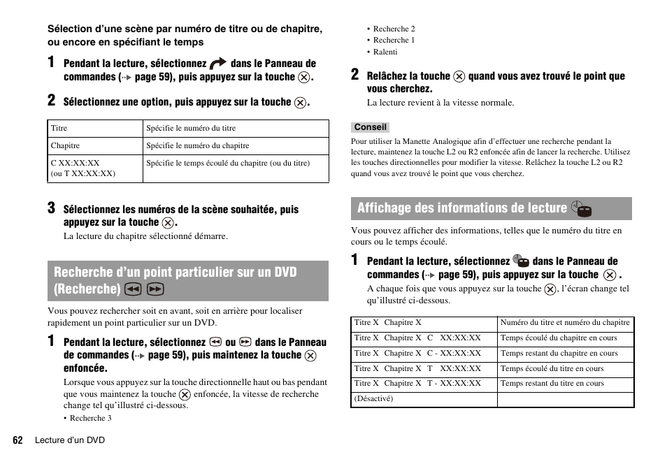 Sony PLAYSTATION 2 SCPH-90004 User Manual | Page 62 / 166