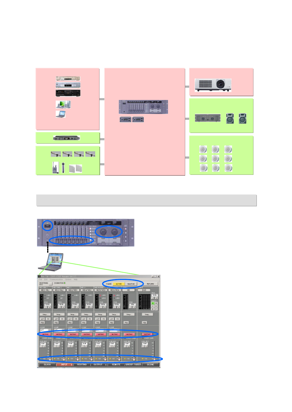 Setup procedure of input and output level | Sony SRP-X700P User Manual | Page 26 / 48