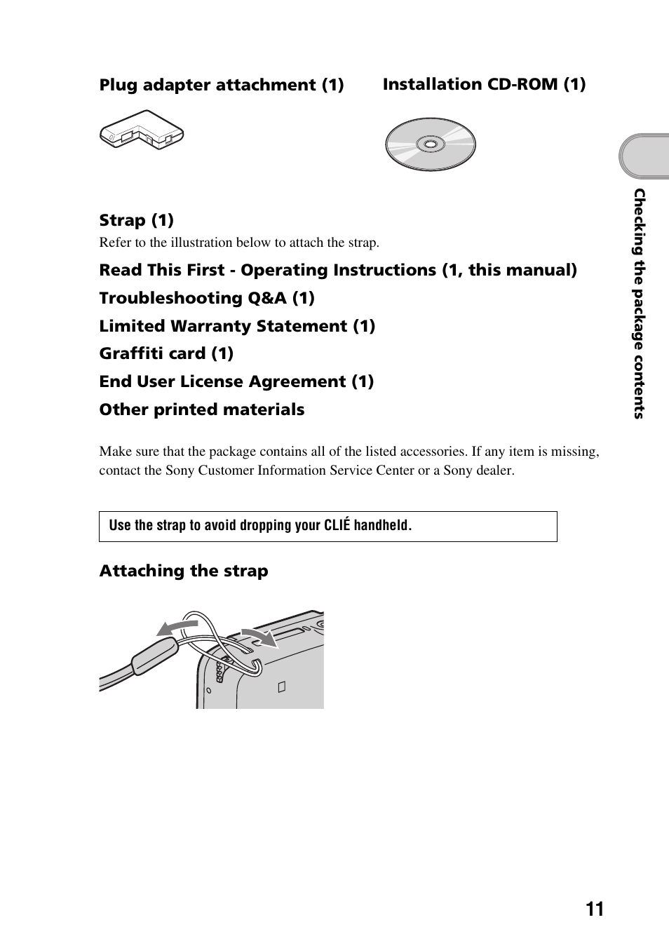 Sony PEG-SJ33 User Manual | Page 11 / 80