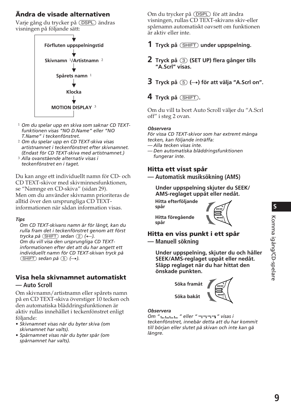 Sony CDX-C780R User Manual | Page 117 / 144
