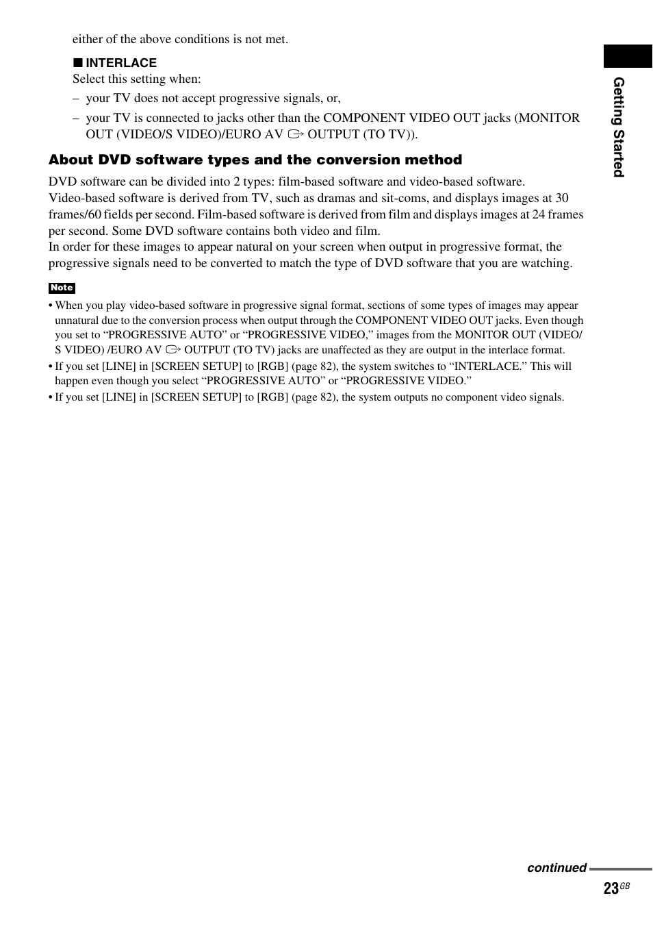 Sony DAV X1G User Manual | Page 23 / 103