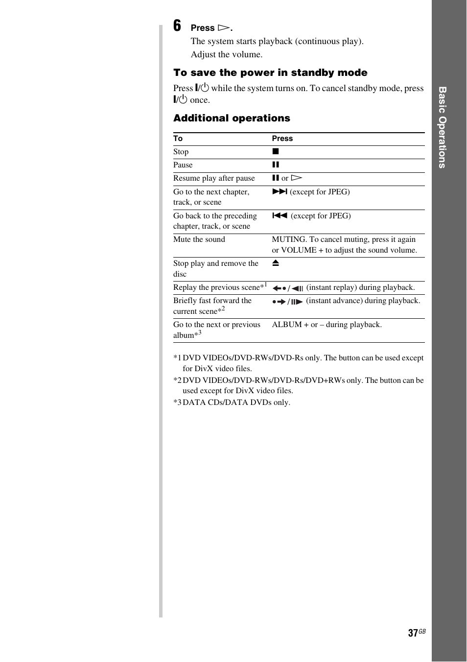 Sony DAV X1G User Manual | Page 37 / 103